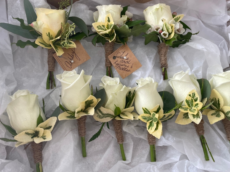 Rose buttonhole