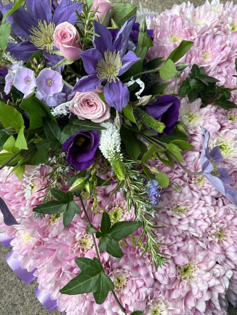 Lilac Based Heart