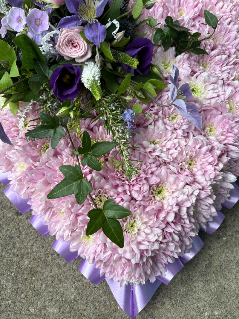 Lilac Based Heart