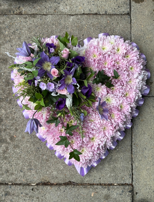 Lilac Based Heart