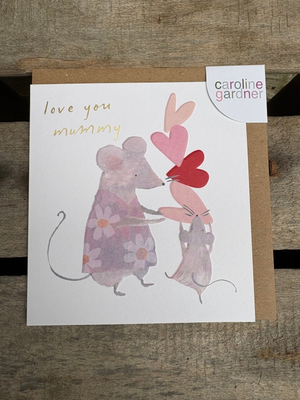 Mother’s Day mouse card