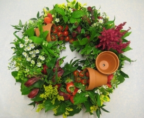 Garden wreath