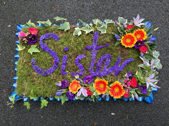 Bespoke name tribute