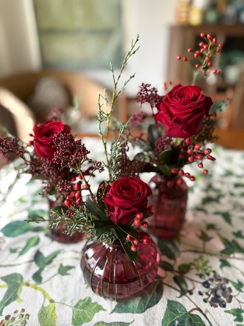 Christmas mini bottle trio