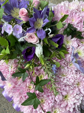 Lilac Based Heart