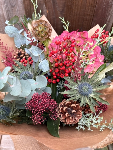 Winter wonderland bouquet